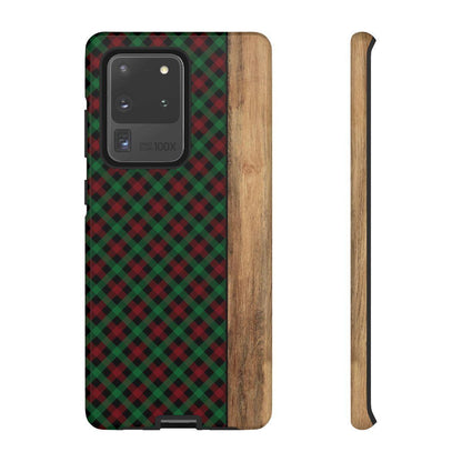 Red Green Plaid Tough Case