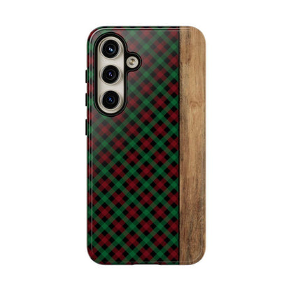 Red Green Plaid Tough Case