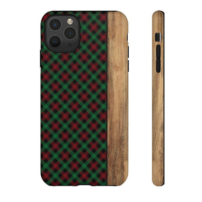 Red Green Plaid Tough Case