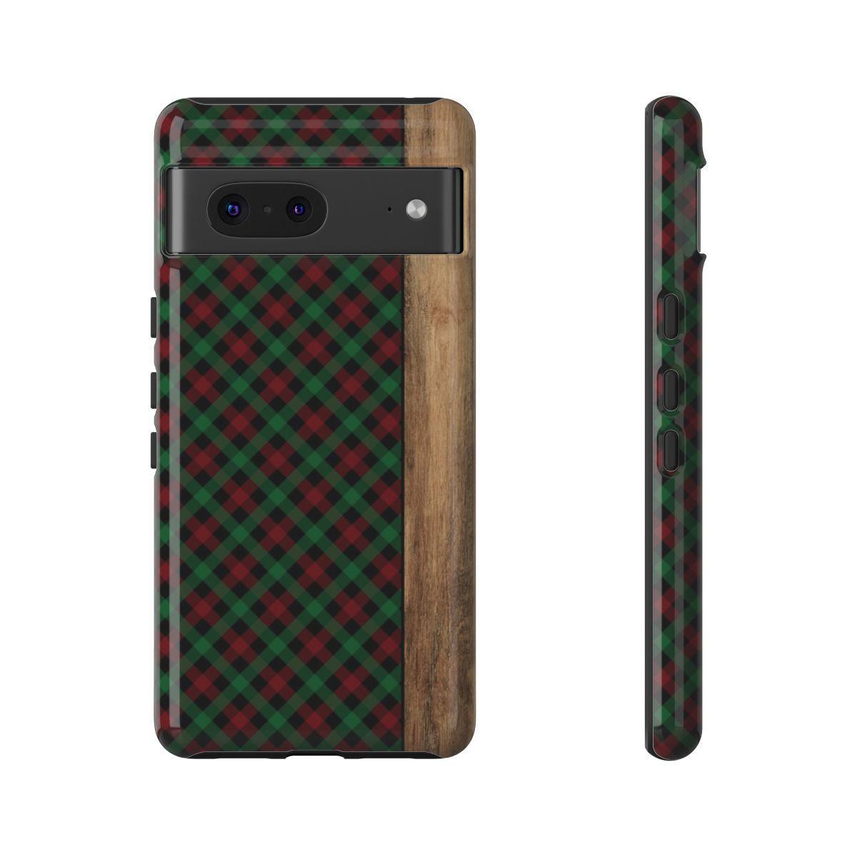 Red Green Plaid Tough Case