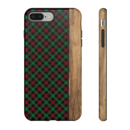 Red Green Plaid Tough Case