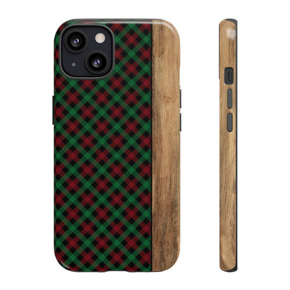 Red Green Plaid Tough Case