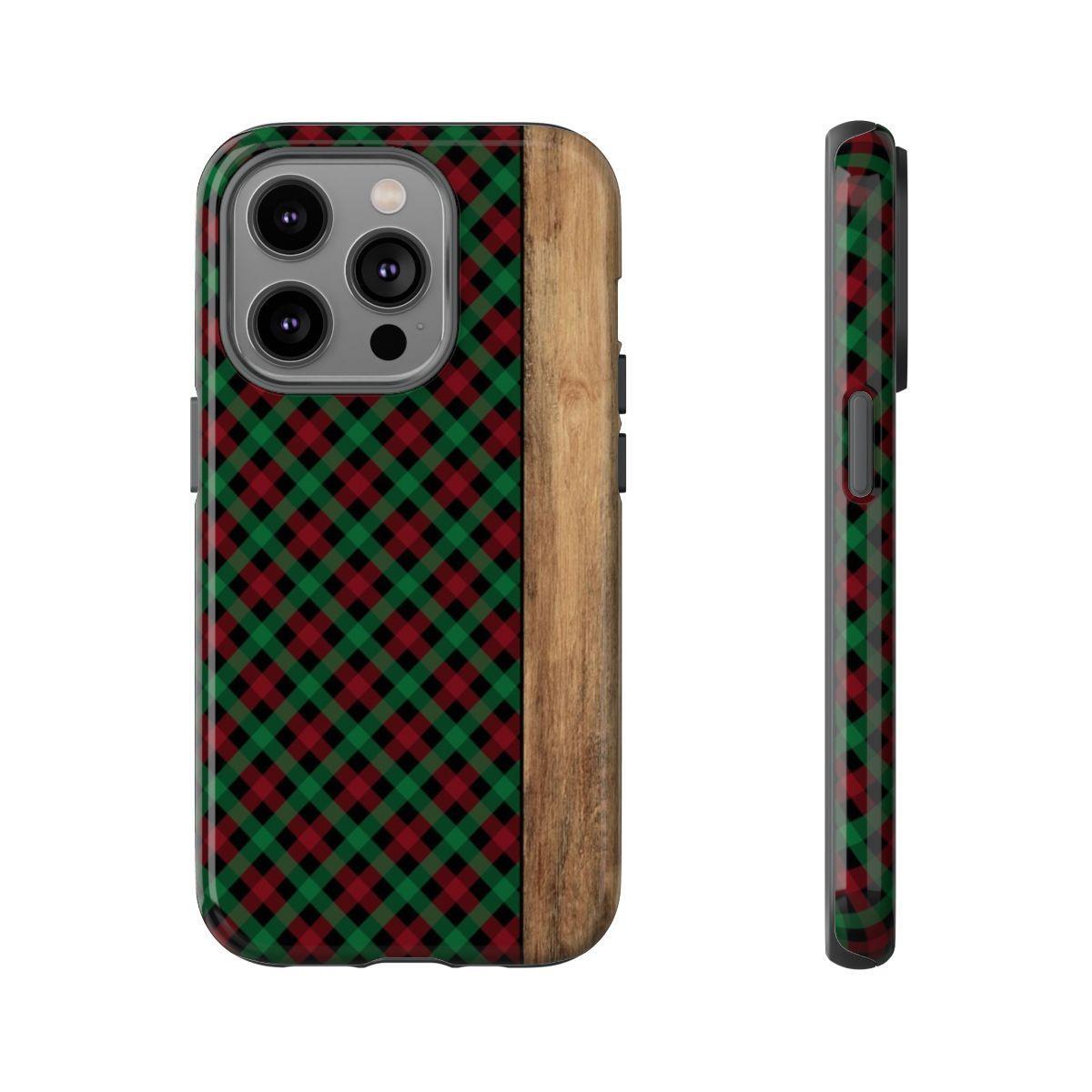 Red Green Plaid Tough Case