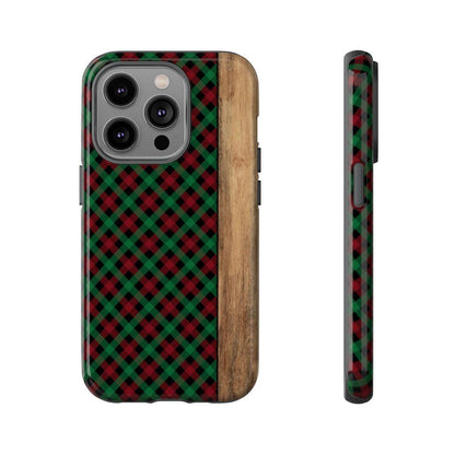 Red Green Plaid Tough Case