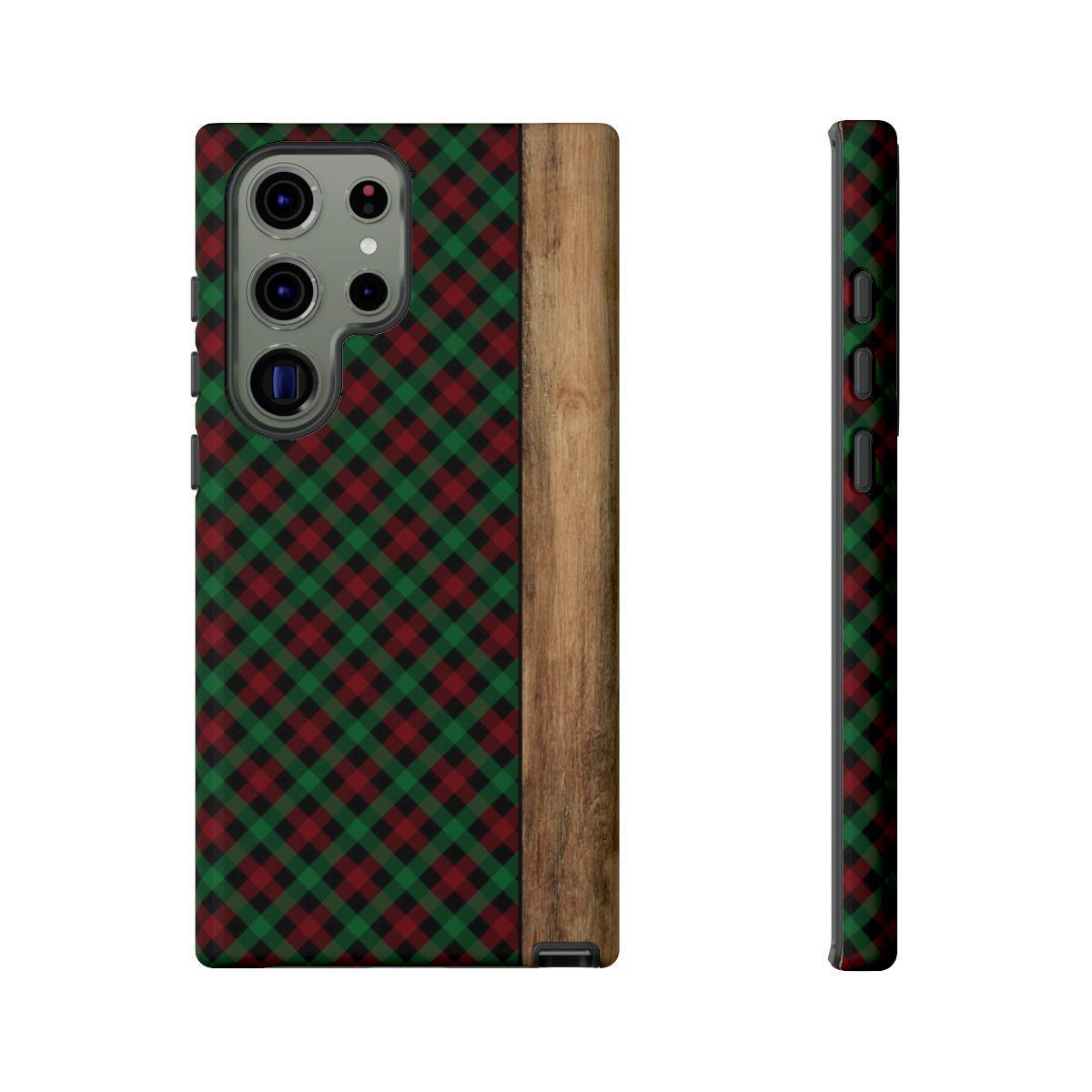 Red Green Plaid Tough Case