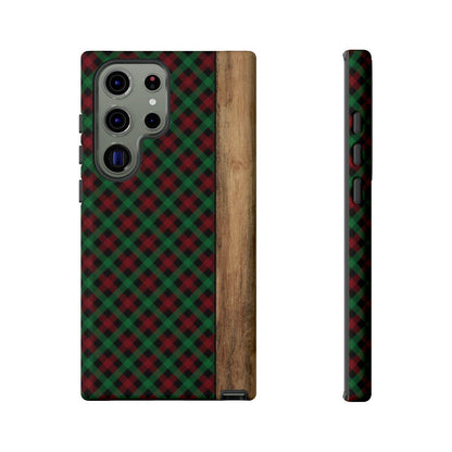 Red Green Plaid Tough Case