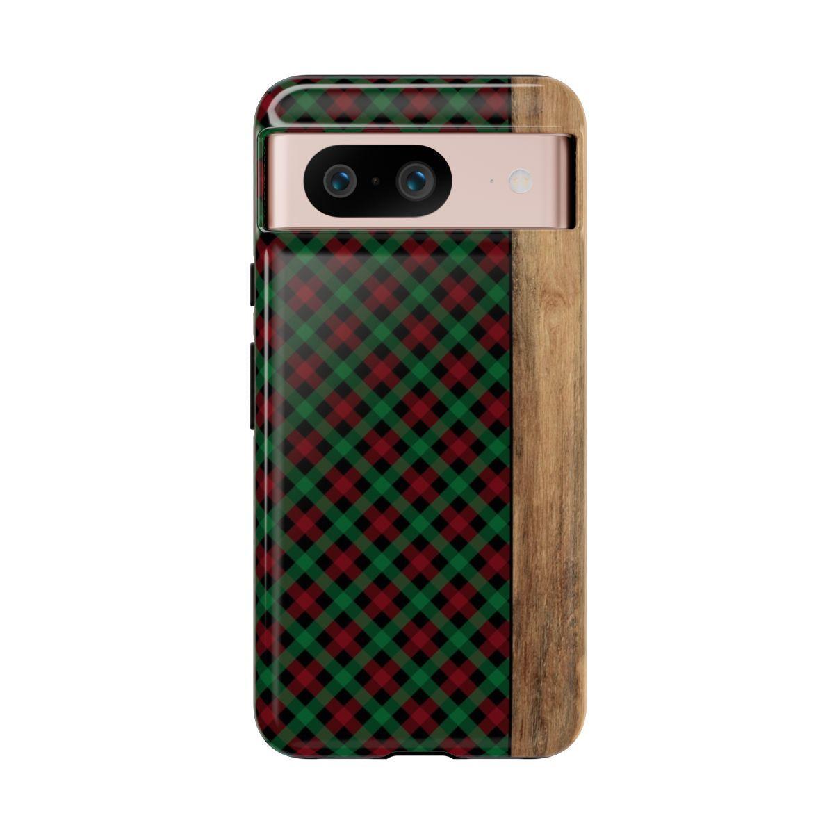 Red Green Plaid Tough Case