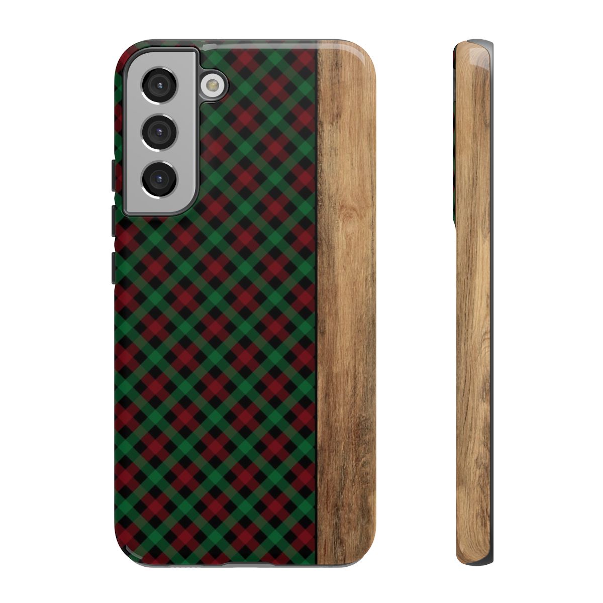 Red Green Plaid Tough Case