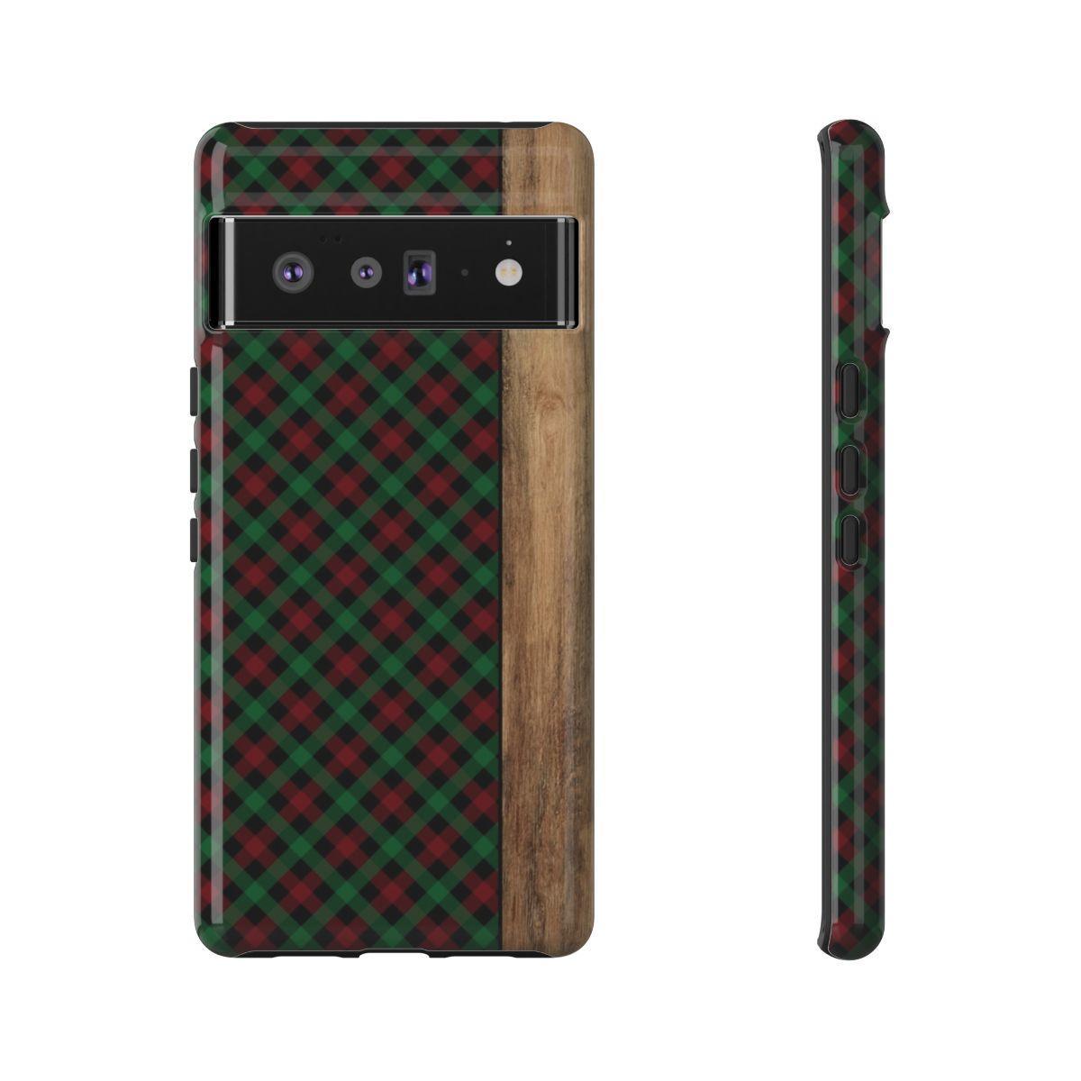 Red Green Plaid Tough Case