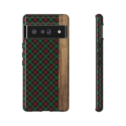 Red Green Plaid Tough Case