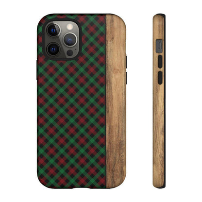 Red Green Plaid Tough Case