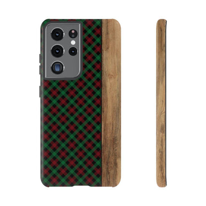 Red Green Plaid Tough Case