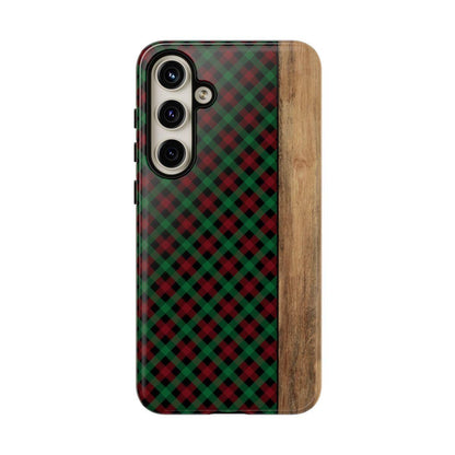 Red Green Plaid Tough Case
