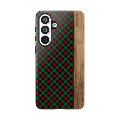 Red Green Plaid Tough Case