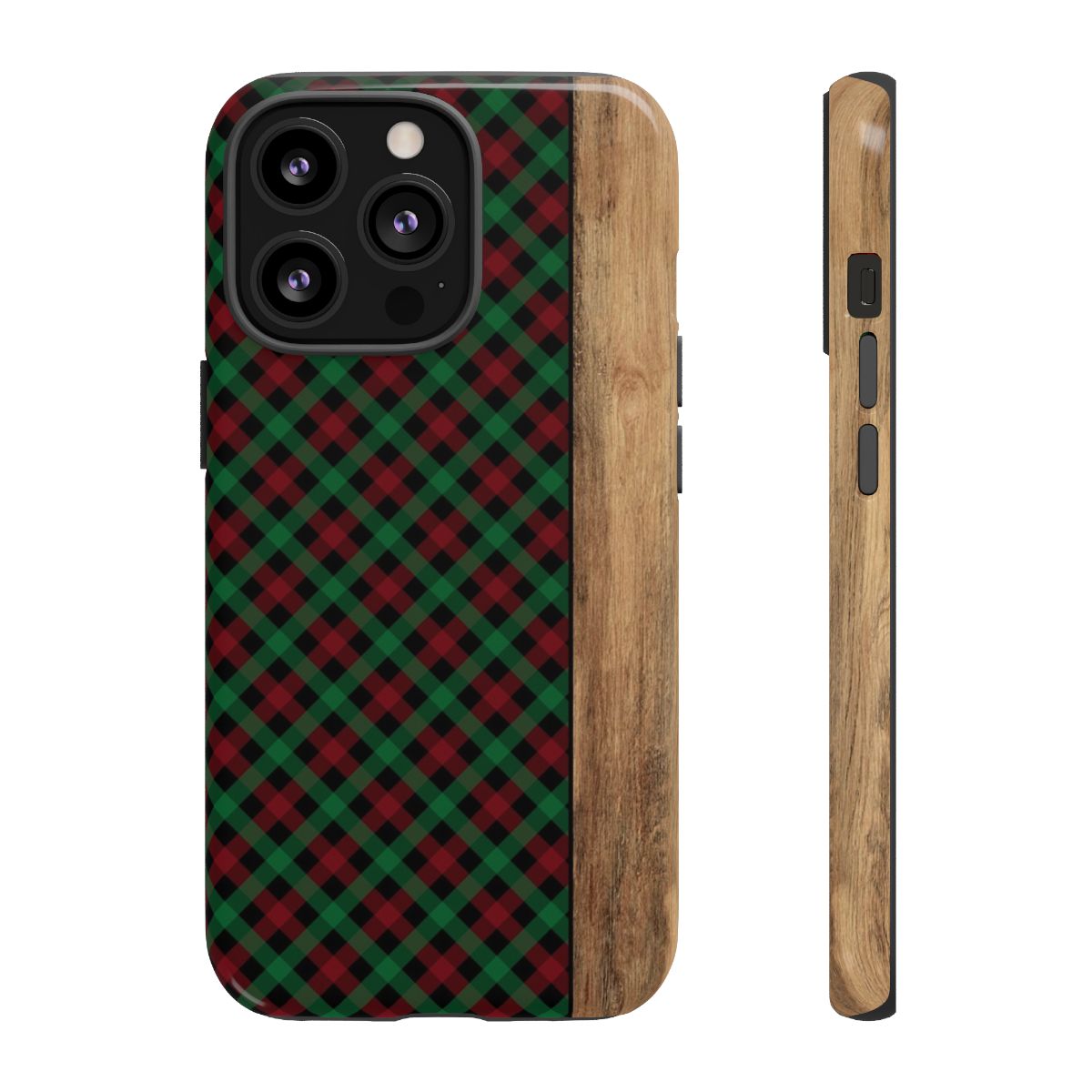 Red Green Plaid Tough Case