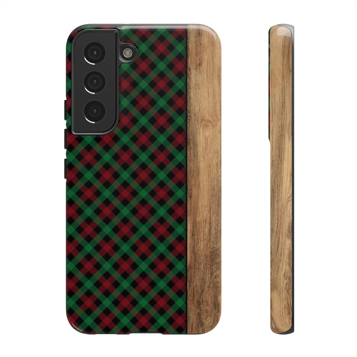 Red Green Plaid Tough Case
