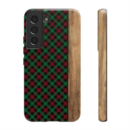 Red Green Plaid Tough Case