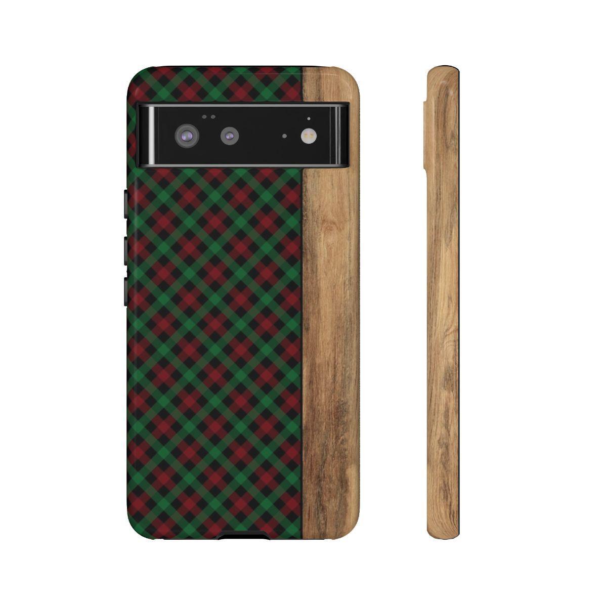Red Green Plaid Tough Case