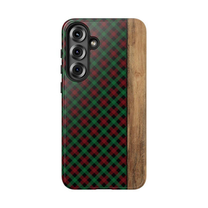 Red Green Plaid Tough Case