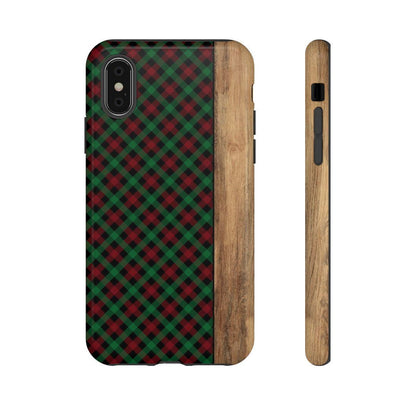 Red Green Plaid Tough Case