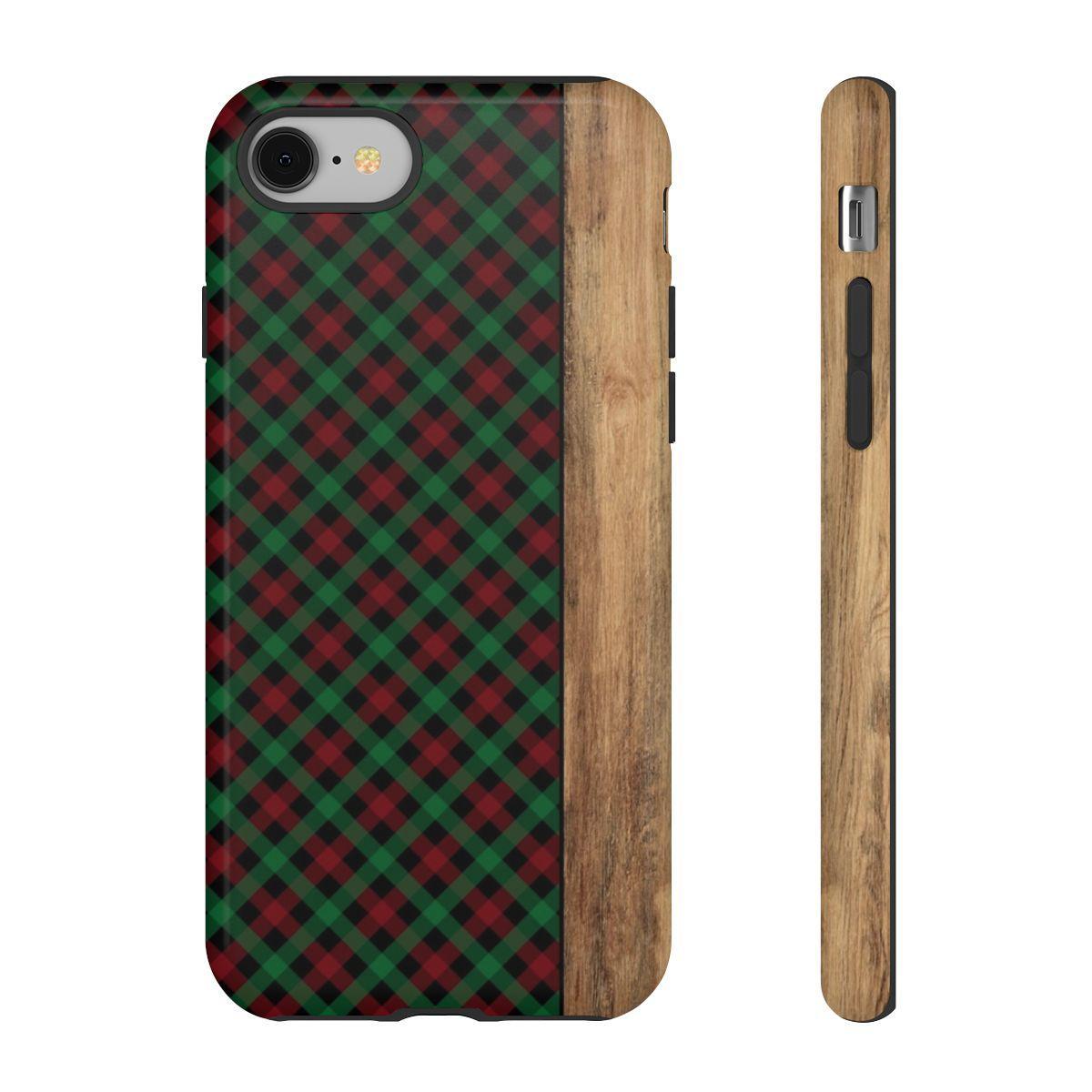 Red Green Plaid Tough Case