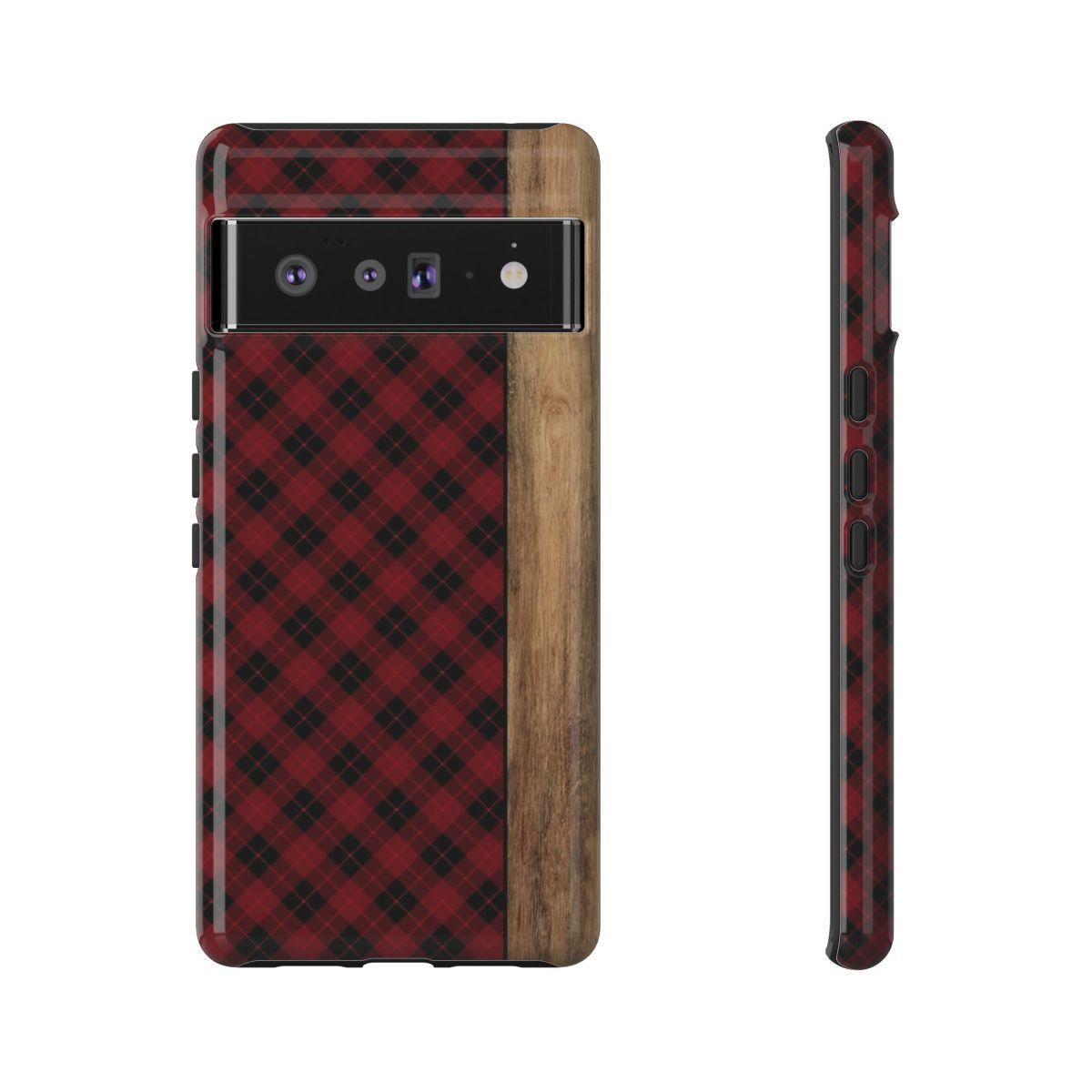 Red Plaid Tough Case