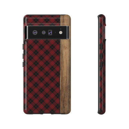 Red Plaid Tough Case