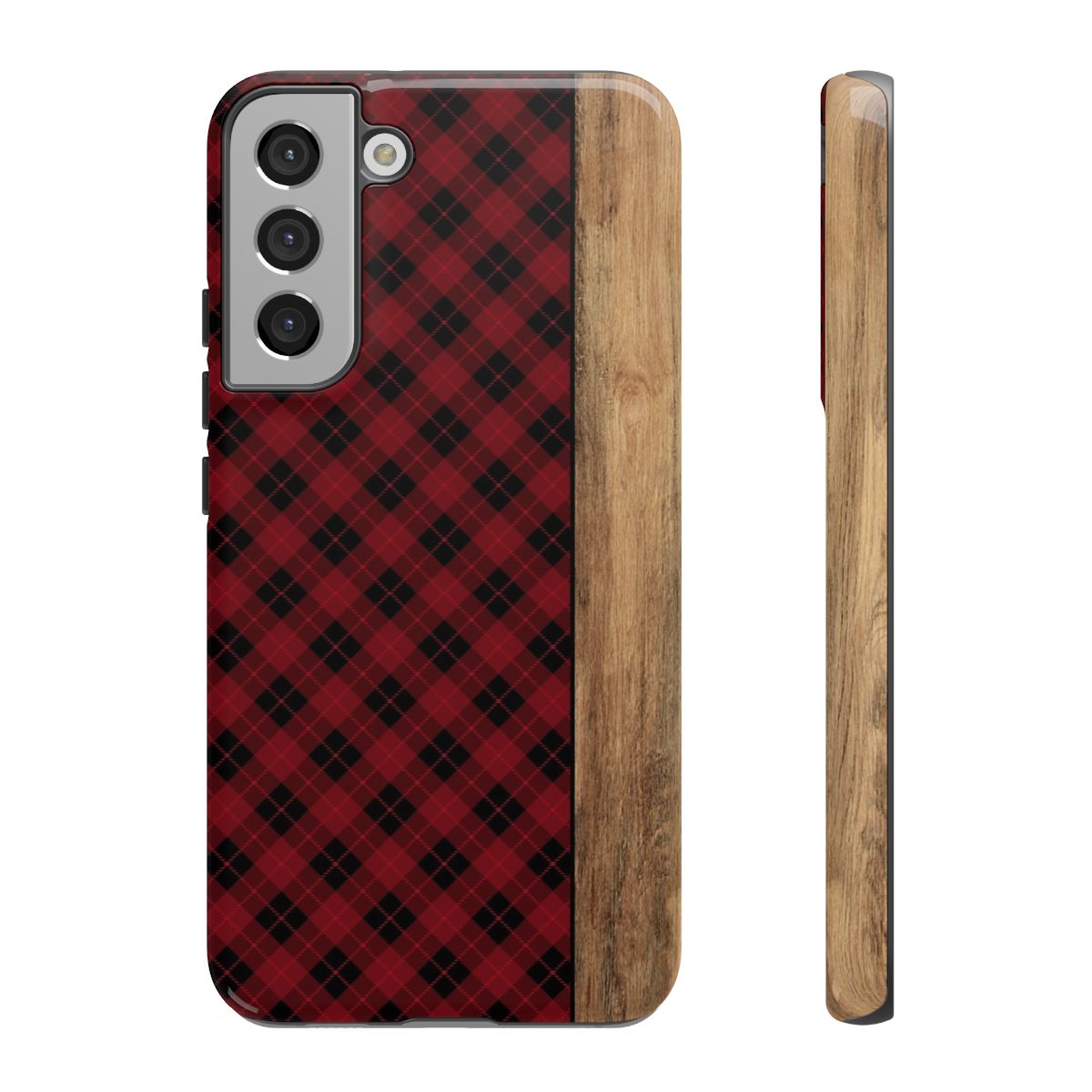 Red Plaid Tough Case