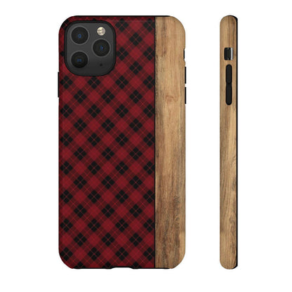 Red Plaid Tough Case