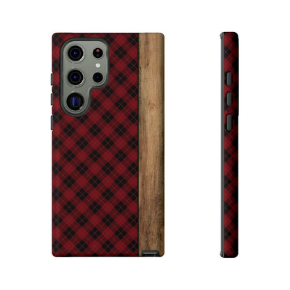 Red Plaid Tough Case