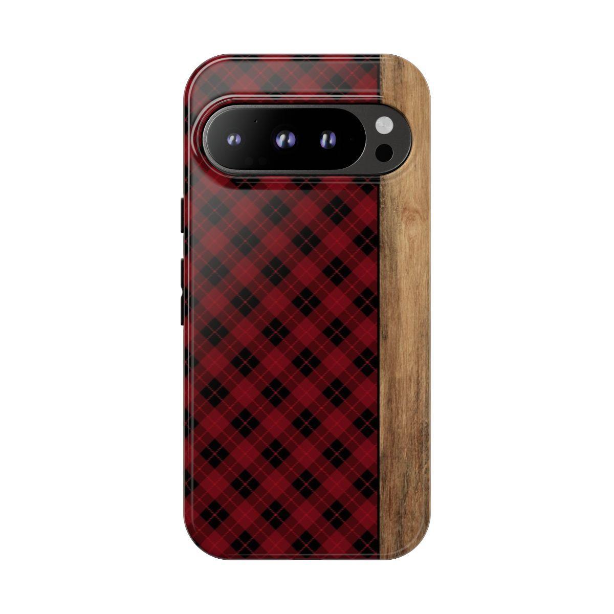 Red Plaid Tough Case