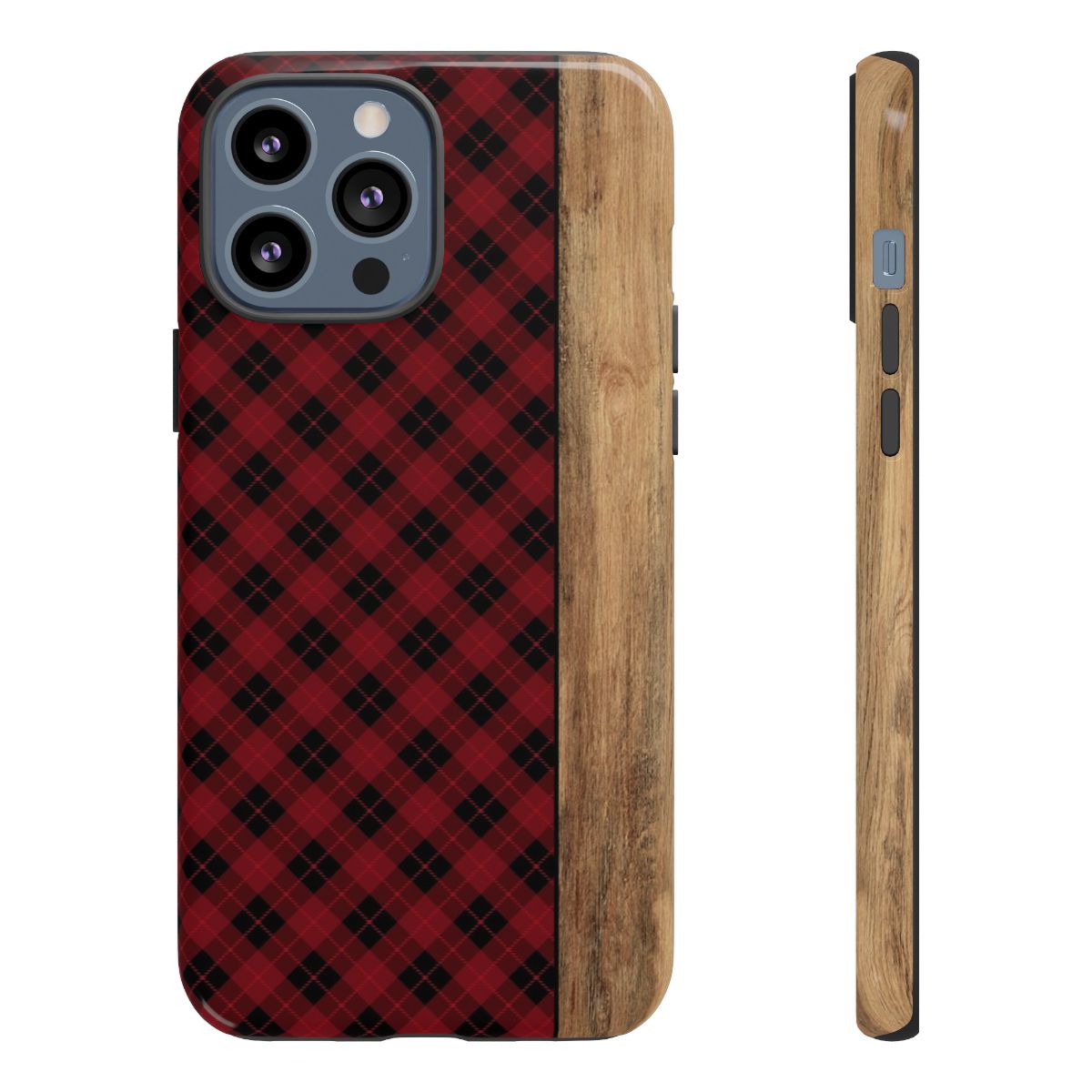 Red Plaid Tough Case