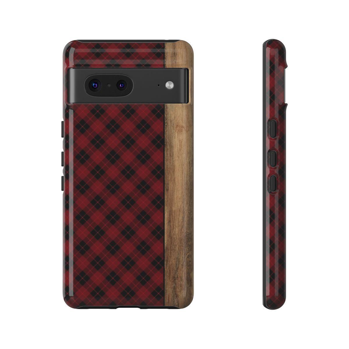 Red Plaid Tough Case
