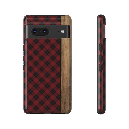 Red Plaid Tough Case