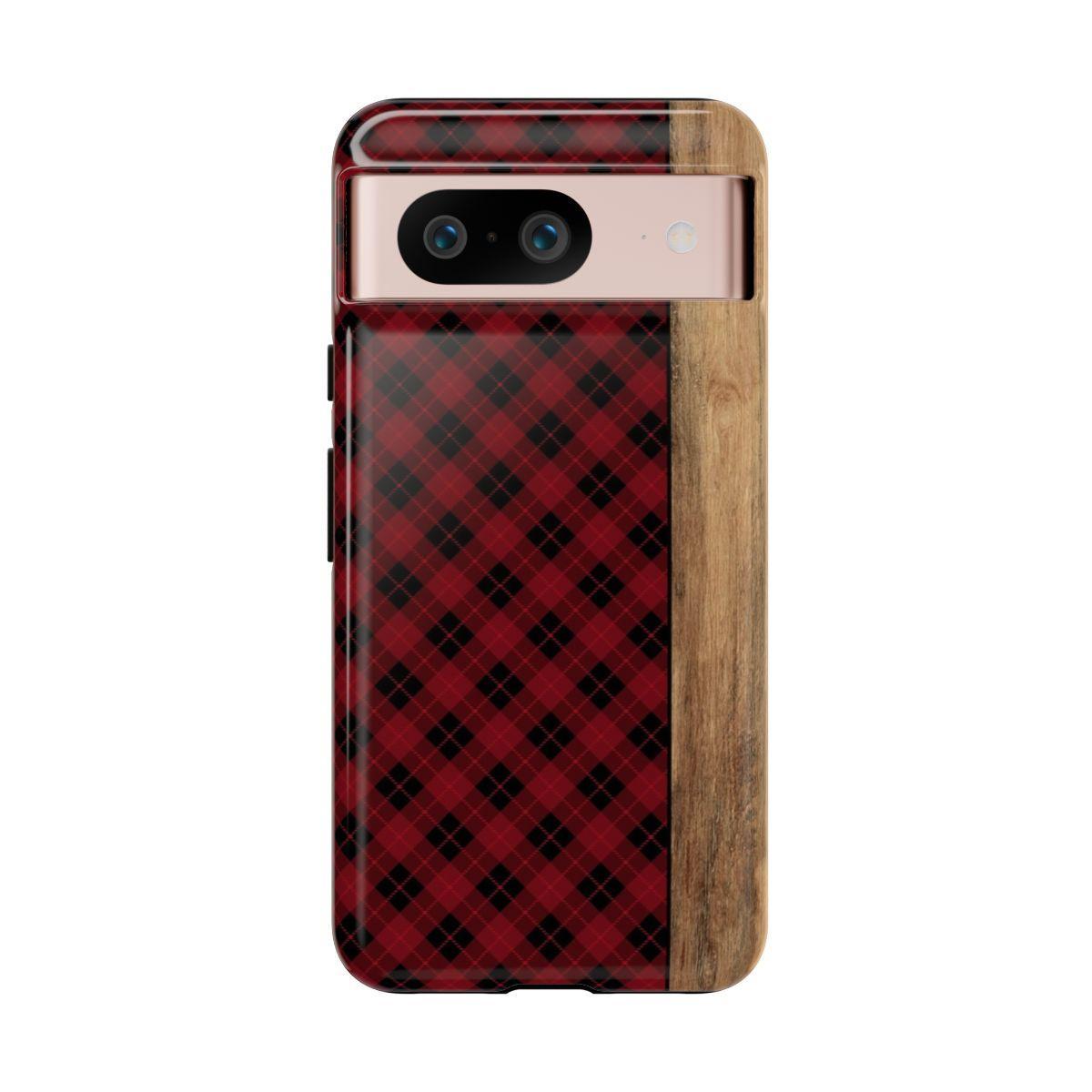 Red Plaid Tough Case