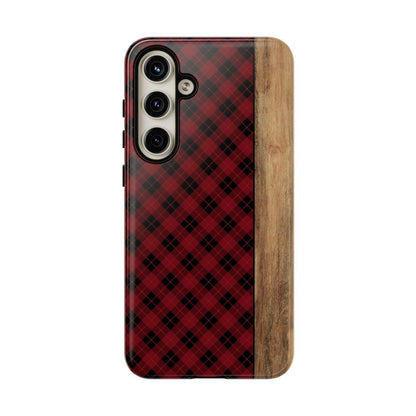 Red Plaid Tough Case