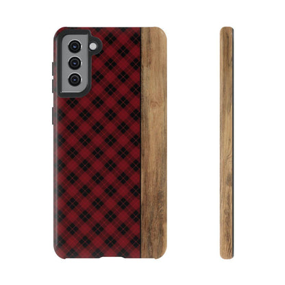 Red Plaid Tough Case