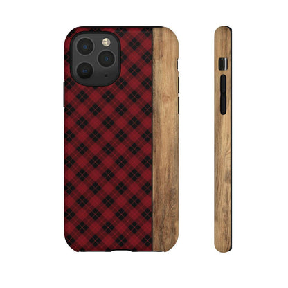 Red Plaid Tough Case