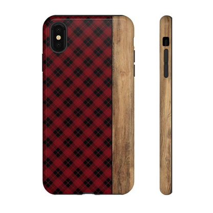 Red Plaid Tough Case