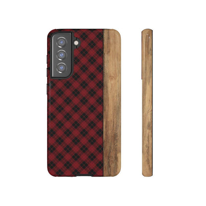 Red Plaid Tough Case