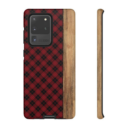 Red Plaid Tough Case