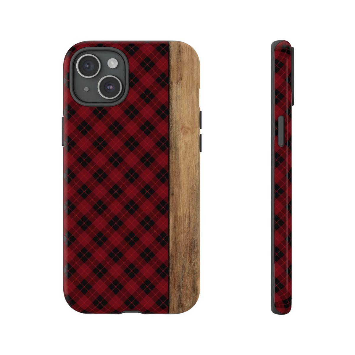 Red Plaid Tough Case