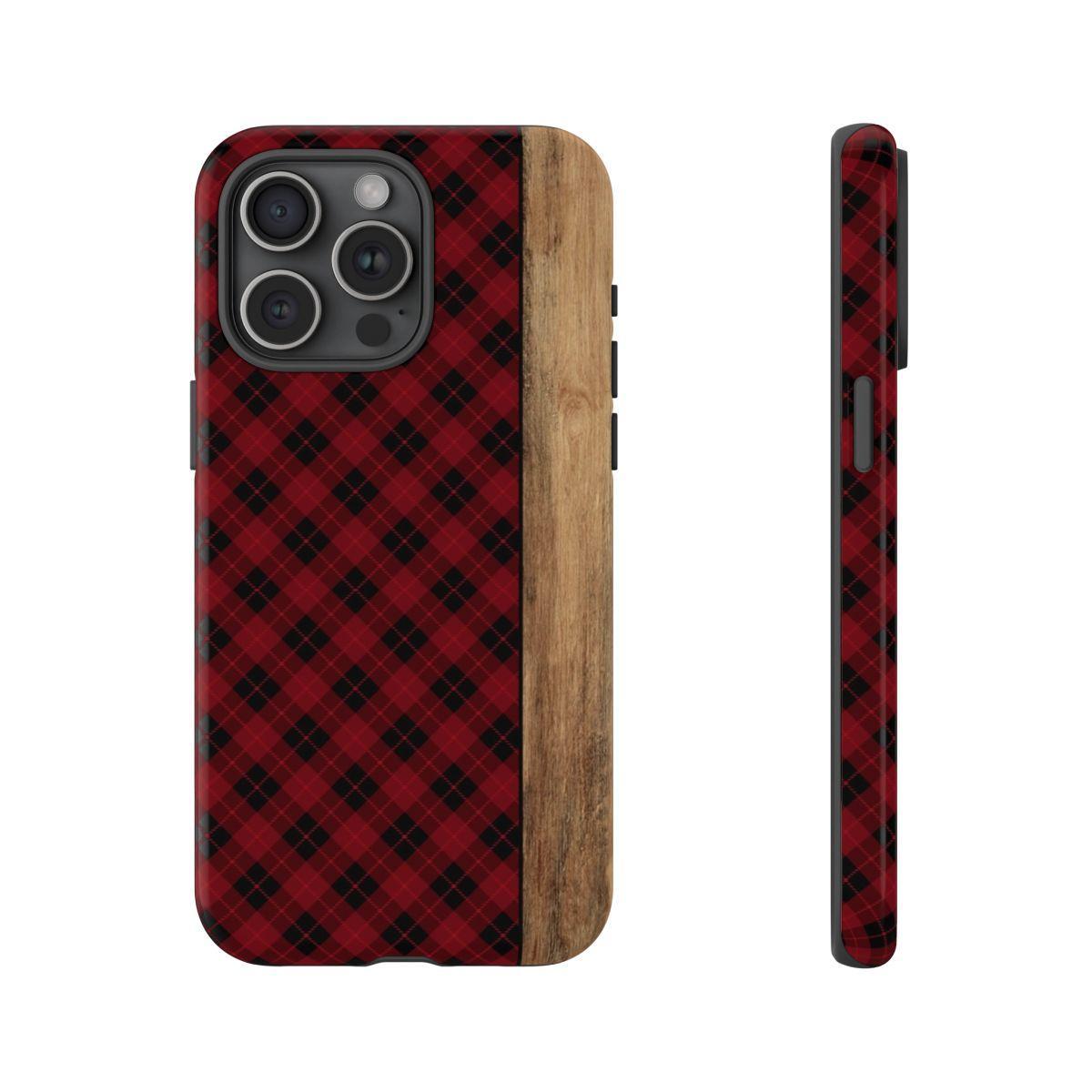 Red Plaid Tough Case