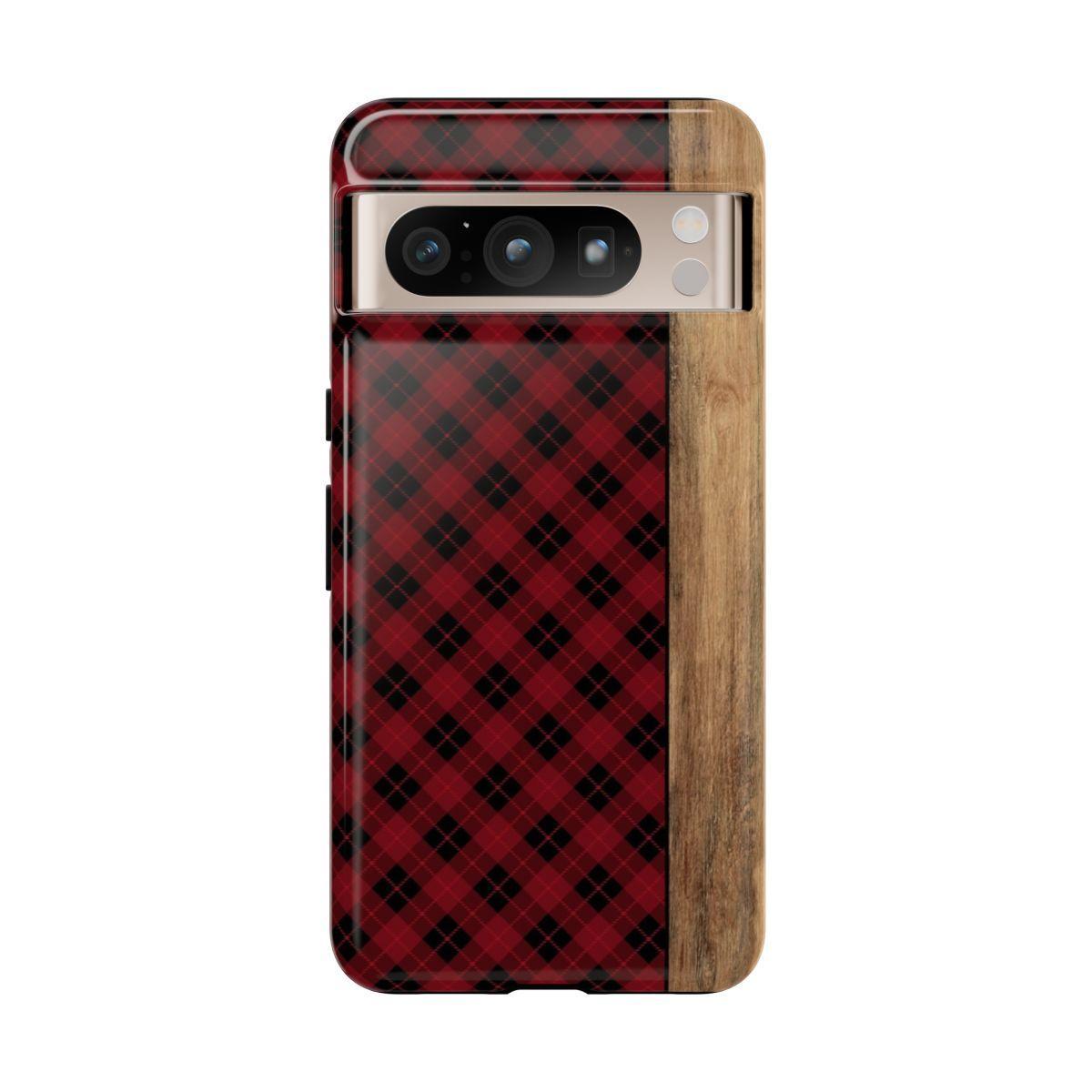 Red Plaid Tough Case