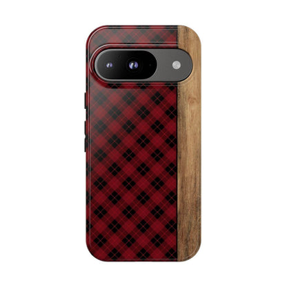 Red Plaid Tough Case
