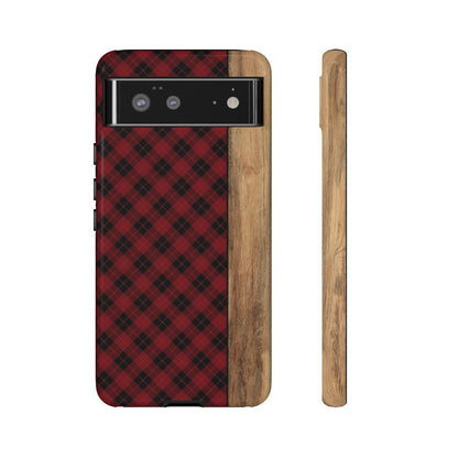 Red Plaid Tough Case