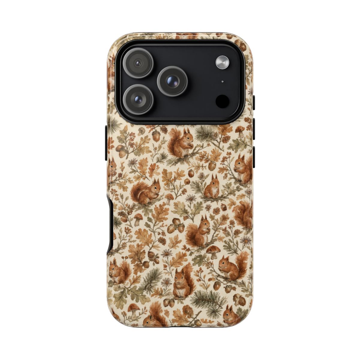 Red Squirrel Pine Tough Case - iPhone 18 Pro