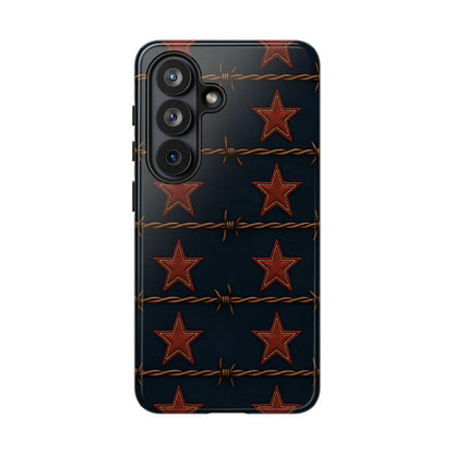 Red Stars + Barbed Wire Tough Case