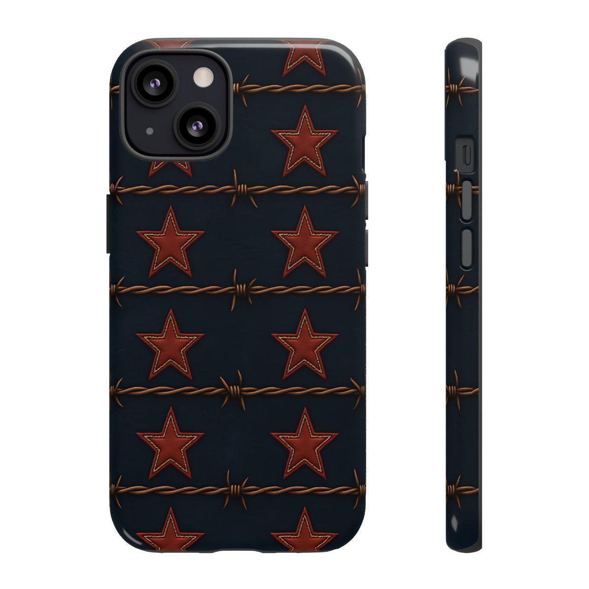 Red Stars + Barbed Wire Tough Case