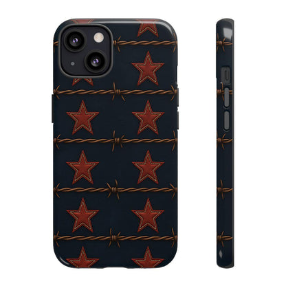 Red Stars + Barbed Wire Tough Case